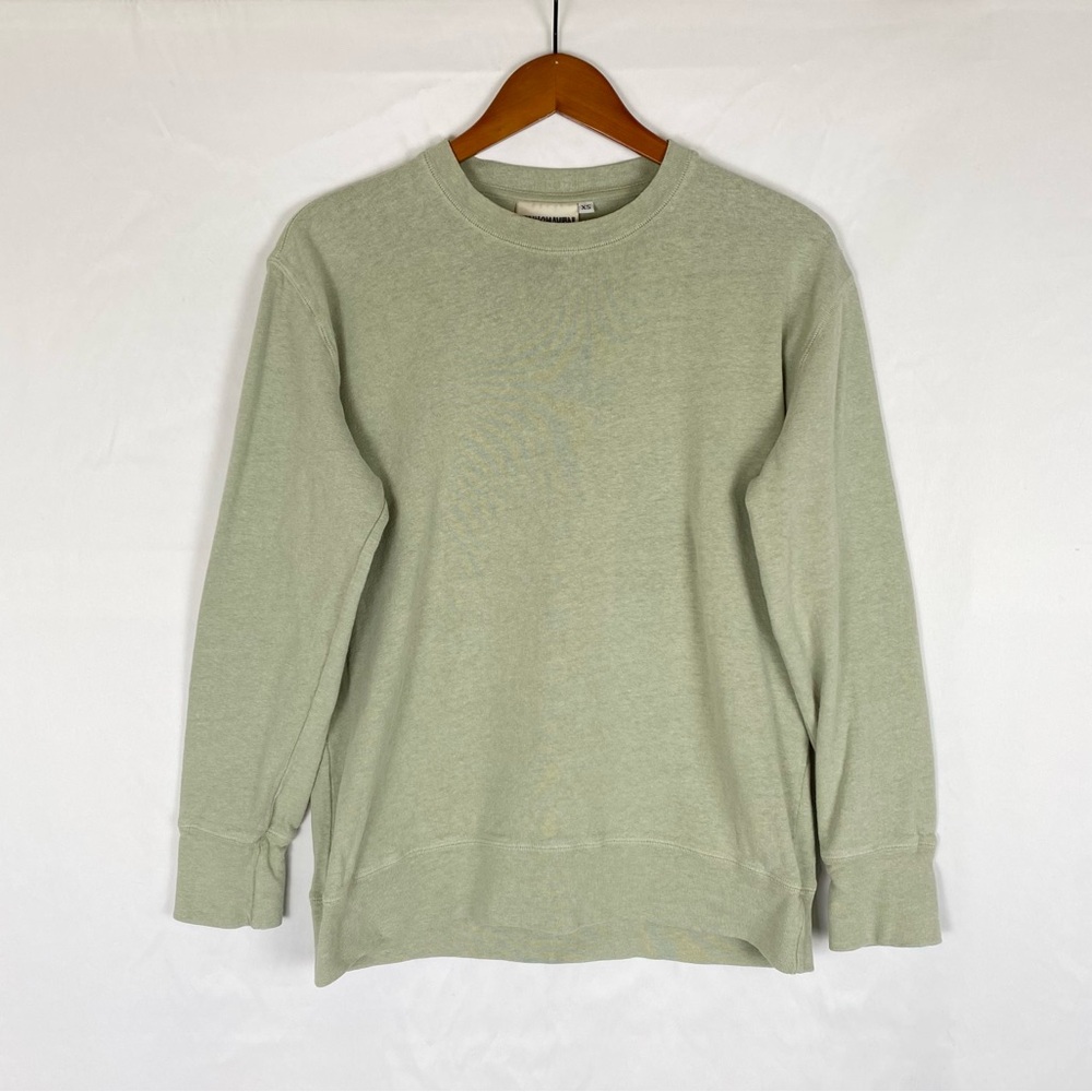 Jungmaven‎ Tahoe Sweatshirt in Agave Green Size XS Limited Edition Hemp Cotton